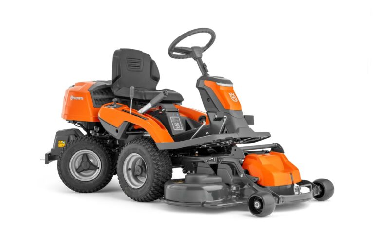 Husqvarna R 214T Aufsitzmäher mit Servo & LED — Sofort lieferbar | Dancover