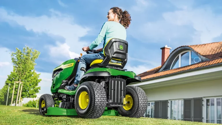 John Deere X127 Rasentraktor 107cm B&S V-Twin Mulching | Dancover