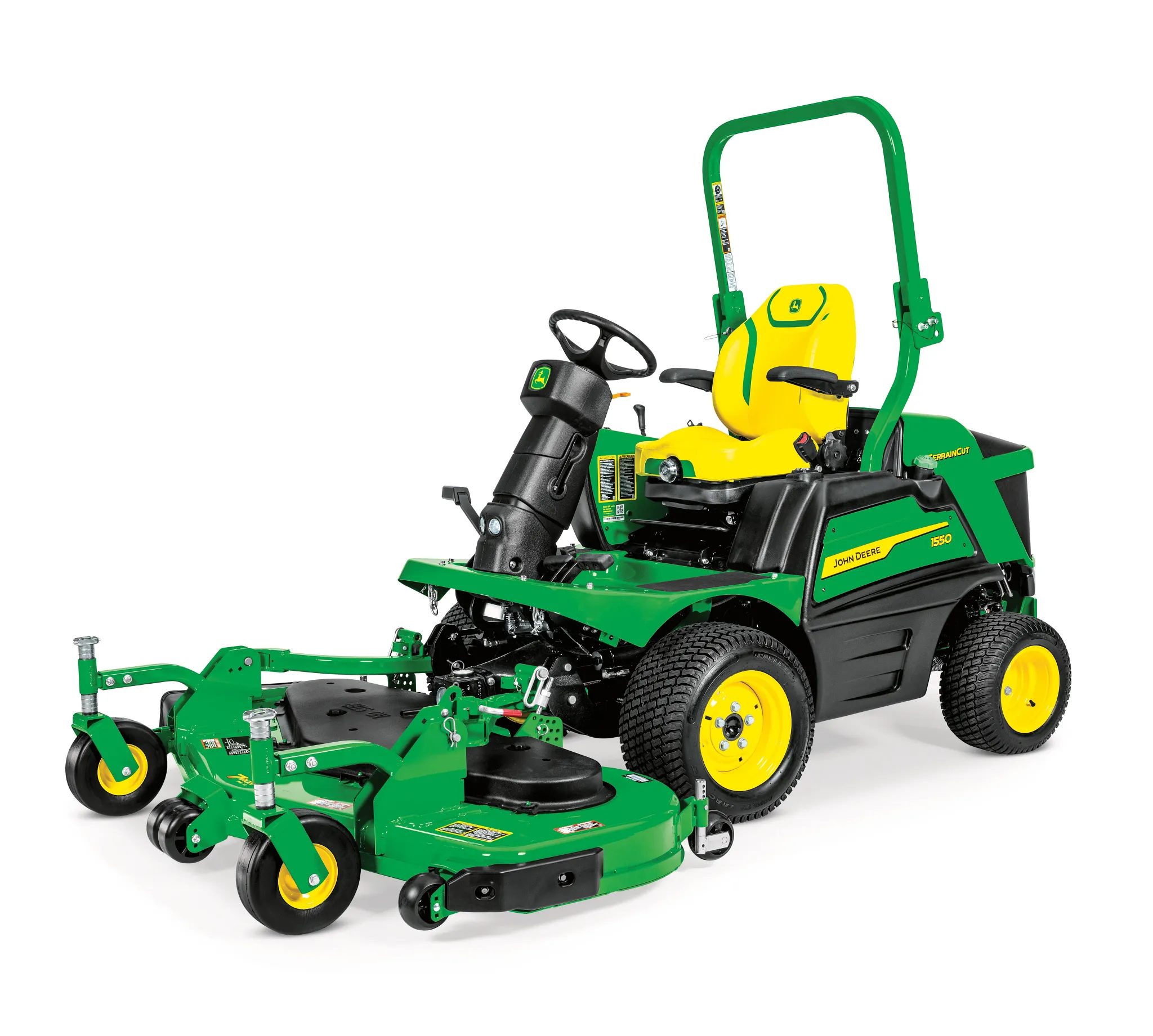 John Deere 1550 TerrainCut Frontmäher Diesel 4WD | Dancover – Image 2