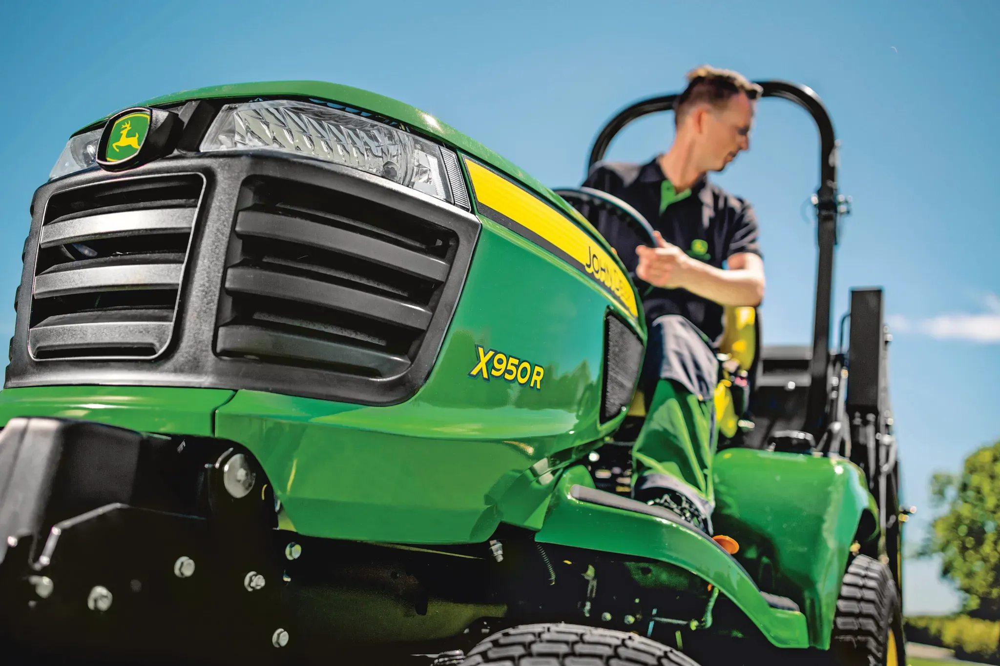 John Deere X950R Diesel Profi-Aufsitzmäher | Dancover – Image 7