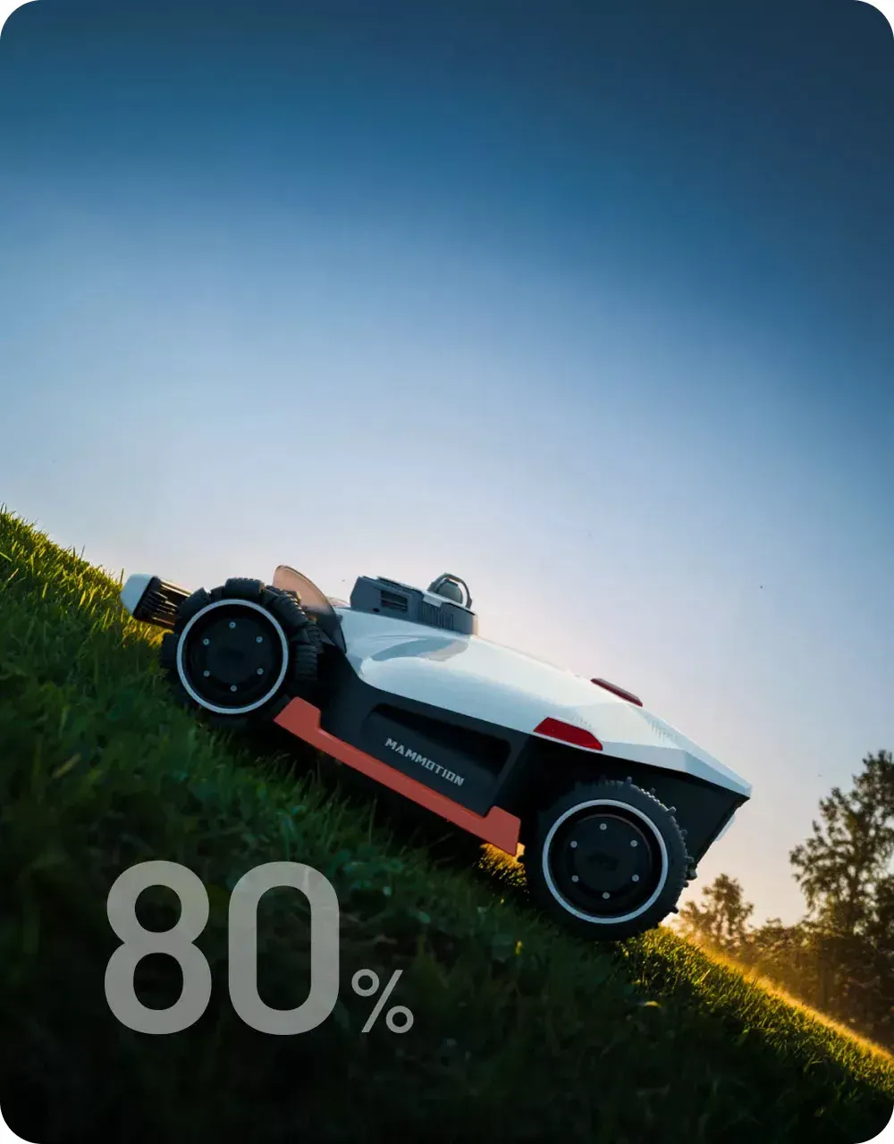 Mammotion Luba 3 AWD 10000 – Kabelloser Mähroboter mit Tri-Fusion (LiDAR 360° + NetRTK + Vision), 10 TOPS KI, 15 Ah Akku und Allradantrieb für bis zu 10.000 m² – Image 4