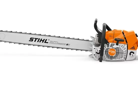 STIHL MS 881 – Leistungsstärkste Serien-Kettensäge der Welt, 121,6 cm³, 6,4 kW, mit 90-cm-Schwert und Kette – Image 2